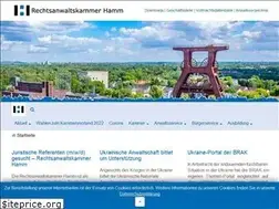 Sites similar to rechtsanwaltskammer-hamm.de