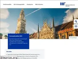 Sites similar to rechtsanwaltskammer-muenchen.de