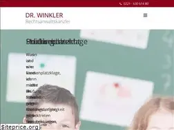 Sites similar to rechtsanwaltskanzlei-winkler.de