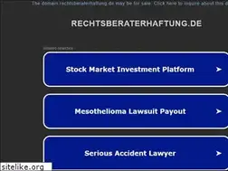 Sites similar to rechtsberaterhaftung.de