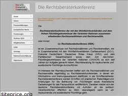 Sites similar to rechtsberaterkonferenz.de
