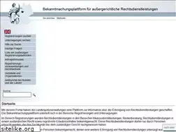 Sites similar to rechtsdienstleistungsregister.de