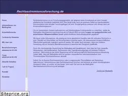 Sites similar to rechtsextremismusforschung.de