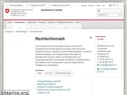 Sites similar to rechtsinformation.admin.ch