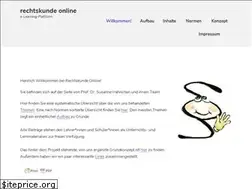 Sites similar to rechtskunde-online.de
