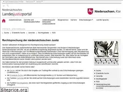 Sites similar to rechtsprechung.niedersachsen.de