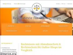 Sites similar to rechtstexte-onlineshops.de