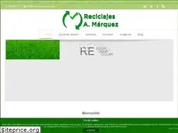 Sites similar to reciclajesamarquez.es