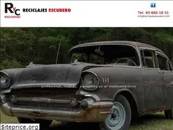 Sites similar to reciclajesescudero.com