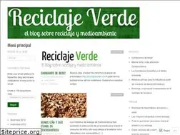 Sites similar to reciclajeverde.wordpress.com