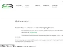 Sites similar to reciclanet.org