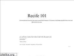 Sites similar to recife101.com
