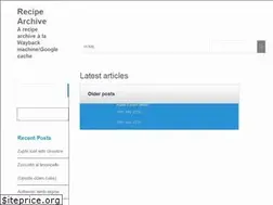 Sites similar to recipearchive.co.uk
