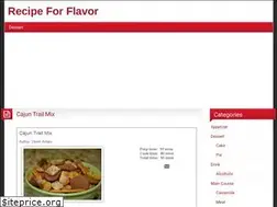 Sites similar to recipeforflavor.com