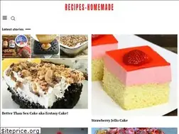 Sites similar to recipes-homemade.com