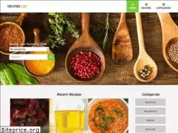 Sites similar to recipes-list.com