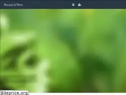 Sites similar to recipesandmore.org