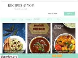 Sites similar to recipesandyou.com