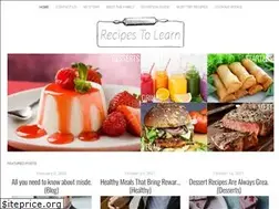Sites similar to recipeslearn.com