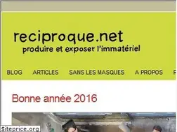 Sites similar to reciproque.net
