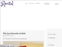 Sites similar to recitalprogram.com