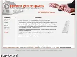 Sites similar to recker-hameln.de