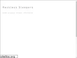 Sites similar to reckless-sleepers.eu