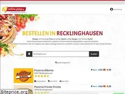 Sites similar to recklinghausen.online-pizza.de