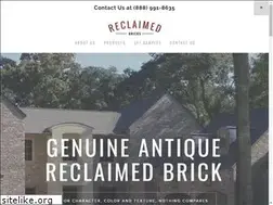Sites similar to reclaimedbrick.com