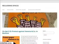 Sites similar to reclaiming-spaces.org