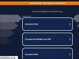 Sites similar to reclaimingtheivorytower.org