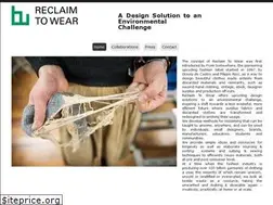 Sites similar to reclaimtowear.com