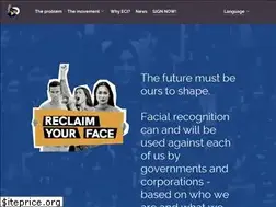 Sites similar to reclaimyourface.eu