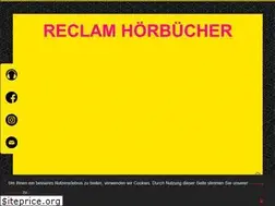 Sites similar to reclam-hoerbuecher.de