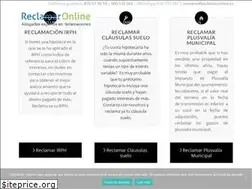 Sites similar to reclamaronline.es