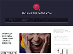 Sites similar to reclamatusdatos.com