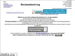 Sites similar to reclamebord.org