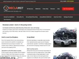 Sites similar to reclamet.co.uk