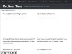 Sites similar to reclinertime.com