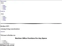 Sites similar to reclinezen.com