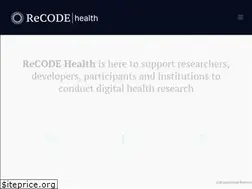 Sites similar to recode.health
