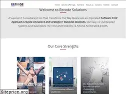 Sites similar to recodesolutions.com
