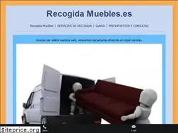 Sites similar to recogidamuebles.es