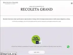 Sites similar to recoletagrand.com