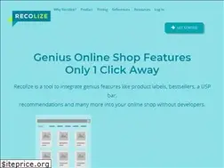 Sites similar to recolize.com