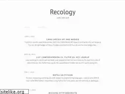 Sites similar to recology.info