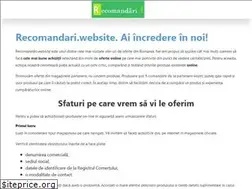 Sites similar to recomandari.website