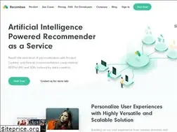 Sites similar to recombee.com