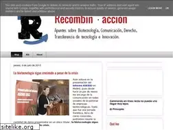 Sites similar to recombinaccion.blogspot.com