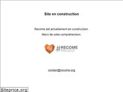Sites similar to recome.org